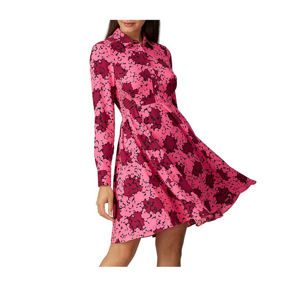 kate spade Dresses & Skirts - Kate Spade Dress Smocked  Pink Bubble Dot Size 4